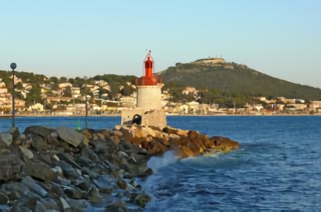 Entrée du port de Sanary
