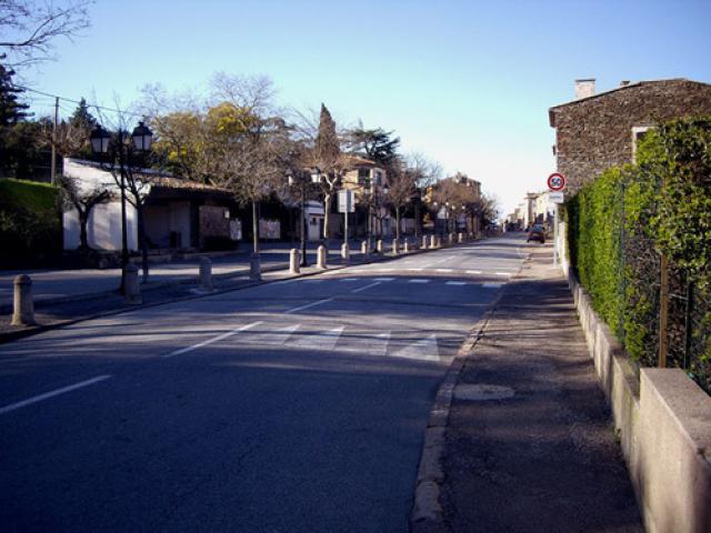 La Garde-Freinet, toegang langs het zuiden
