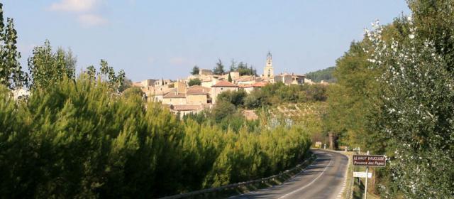the village of Visan (Vaucluse, France)