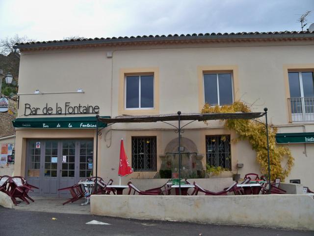 Bistrot de Pays de Saint Martin de Castillon, Vaucluse, France