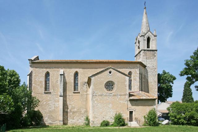 L'église des Vignères (commune de Cavaillon, Vaucluse)