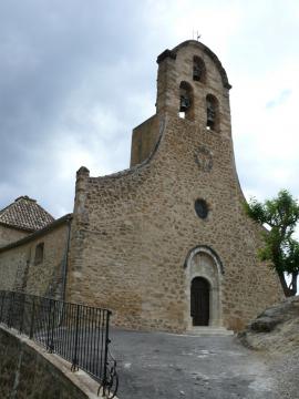 Eglise de Puyméras.