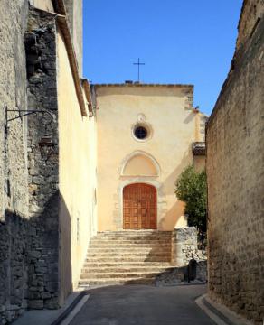 the village of Caumont-sur-Durance (Vaucluse, France)