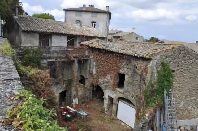 Ruined house