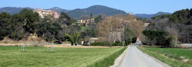 Village of Puget-sur-Durance in Vaucluse, France