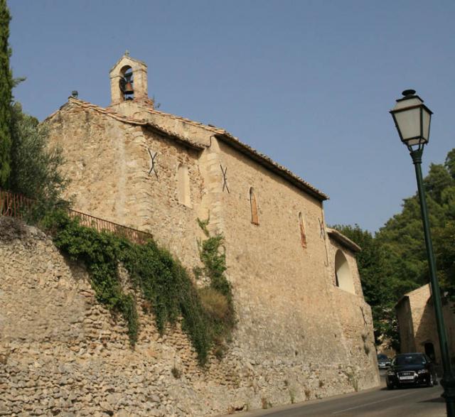 Church of the village of Séguret - Vaucluse, France