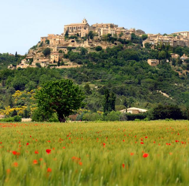the village of Gordes, Vaucluse, France