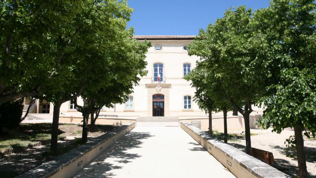Hotel Simiane, new town office of the village of Gordes, Vaucluse, France