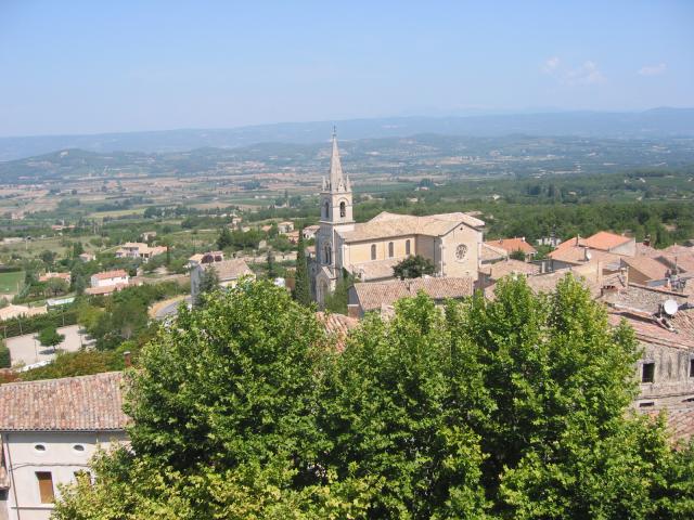 Bonnieux, Vaucluse, Luberon, France Photo prise le 26 juillet 2006 Aut : Jddmano