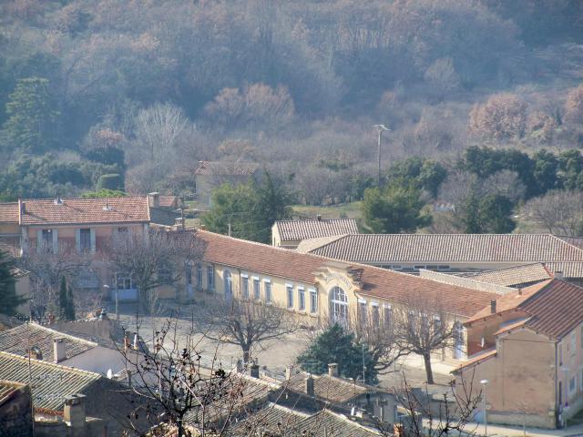 école primaire de Bonnieux, Vaucluse, France