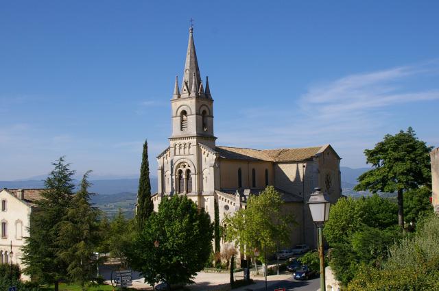 église neuve de Bonnieux (84), France