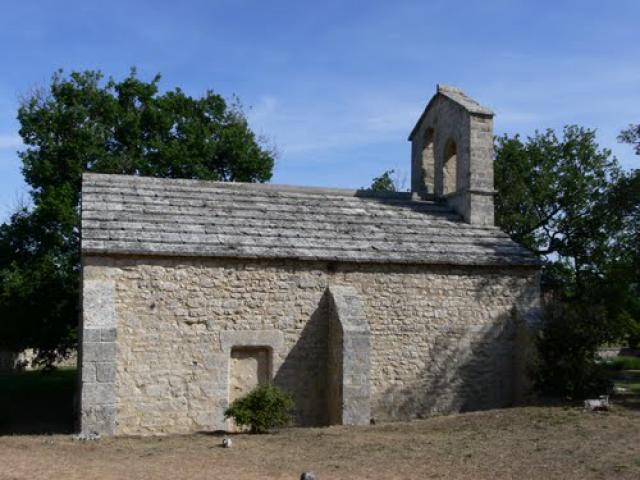 Chapelle romane Ste Marie - Buoux (Vaucluse)