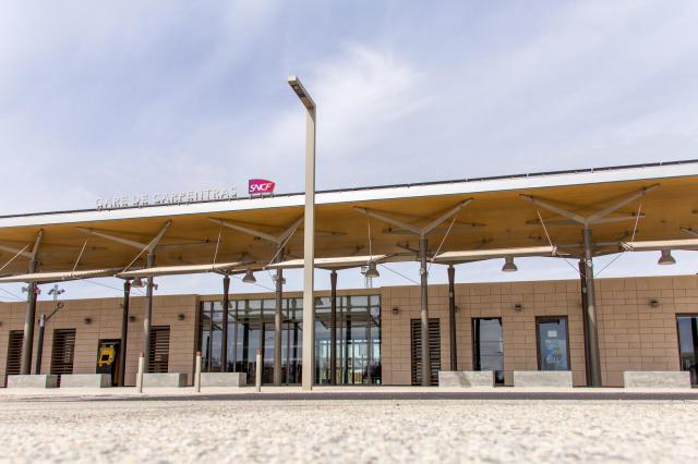 La gare de Carpentras.