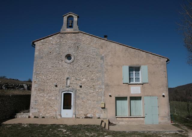 The village of Largarde d'Apt, Vaucluse, France