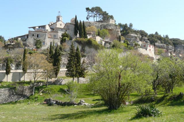 Vue sur le Beaucet.