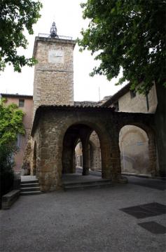 the village of Aubignan, Vaucluse, France