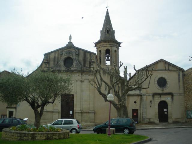 l'église d'Aubignan, Vaucluse, France