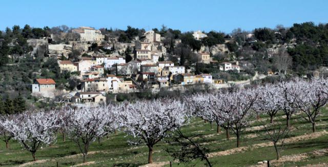 village of La Roque-sur-Pernes, Vaucluse, France