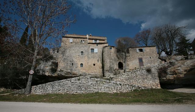 The village of Sivergues, Vaucluse, France