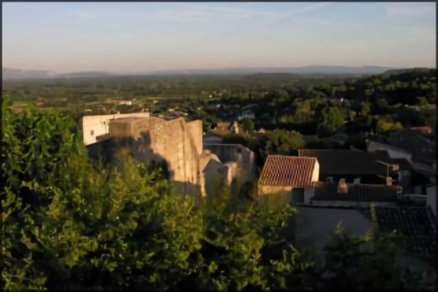 Beautiful Evening Green View from Fontisson's Church