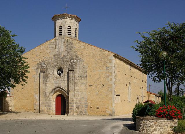 L'église Notre-Dame de Liez, en Vendée.