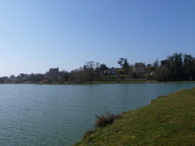 France...Talmont-Saint-Hilaire.Le Lac.