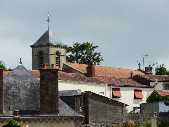 L'église de Mallièvre, Vendée, France