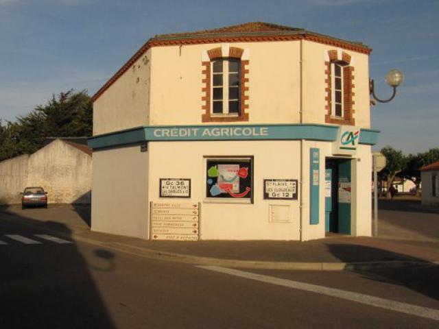 Plaque murale Michelin de 1935 - Nieul le Dolent, Vendée (85) Pays de la Loire, France