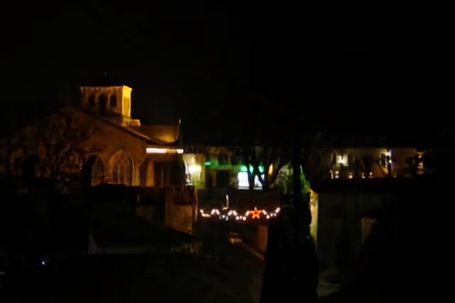 Pouzauges by night