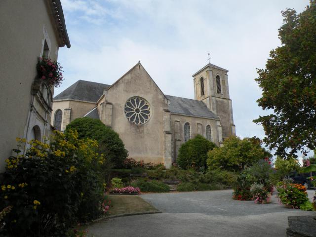eglise de givrand, vendée, france