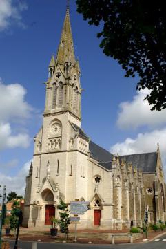 Vendée - Soullans - l'église -