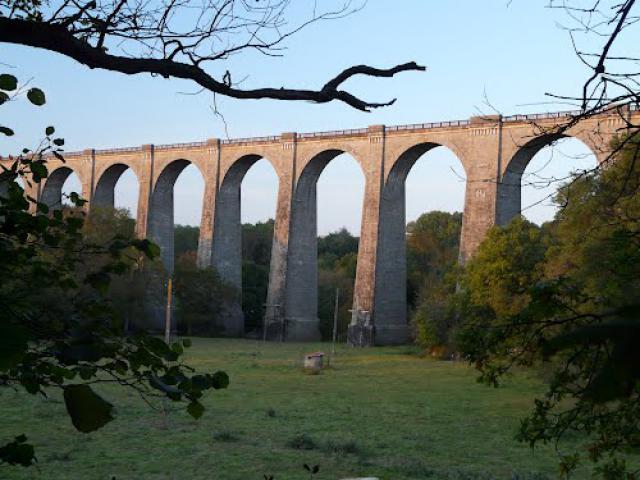 Saint-Laurent-sur-Sèvre, viaduc de Barbin 1907