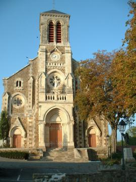 Eglise de Champ Saint Père, Vendée.