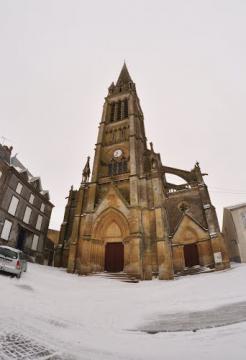 église sous la neige du 5/2/2012