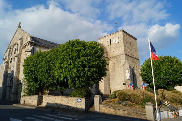 L’église Saint-Pierre de Venansault.