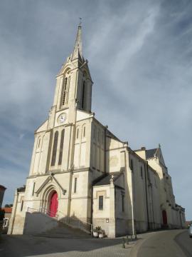 eglise de L'Aiguillon-sur-Vie, vendée 2009-08-21