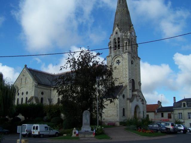 L'église Les-Trois-Moutiers