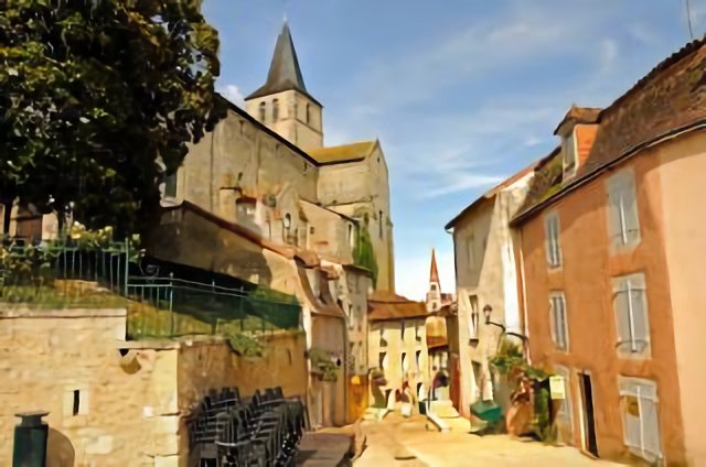 Ruelle cité du livre de Montmorillon, Vienne