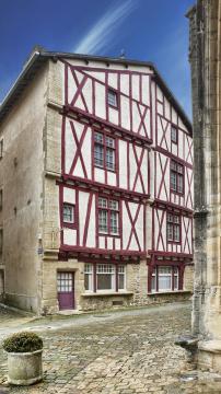 Maison du XVème siècle à Lusignan (Vienne)