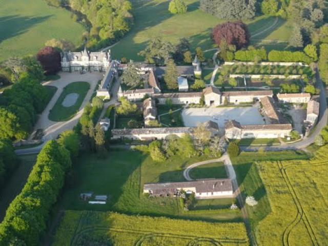 Chateau vue du Ciel