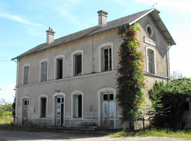 La gare de Chauvigny