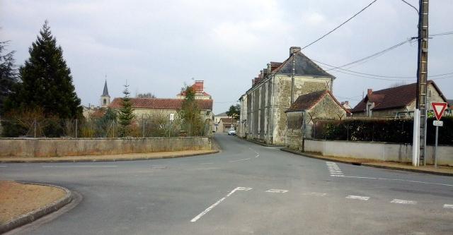 Le bourg de Saint-Genest d'Ambière, le 13 mars 2016.