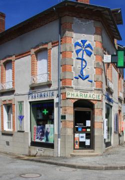 Saint-Sornin-Leulac : Pharmacie, route nationale