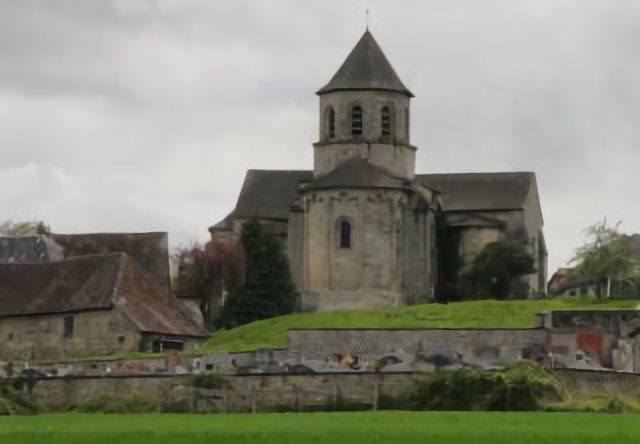 Ladignac-le-Long : église côté chevet