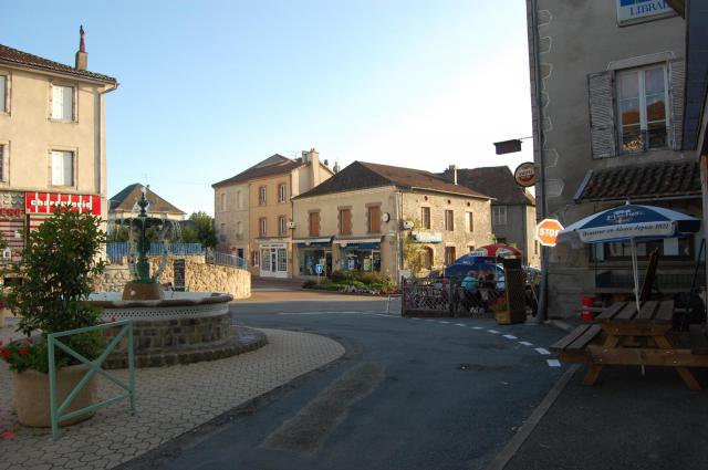 Châlus, centre ville
