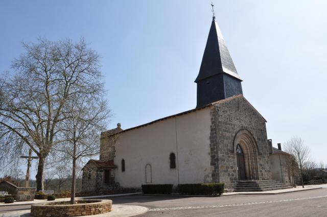 L'église de Saint-Barbant