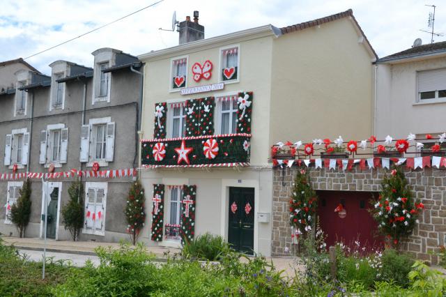 Ostensions 2016 de Saint-Junien (Haute-Vienne, France). Maisons décorées.