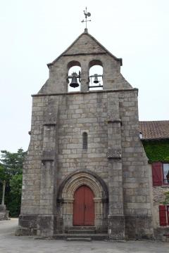 Kirche in La Geneytouse im Département Haute-Vienne in der Region Centre (Frankreich)