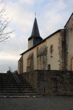 Droux : l'église facade sud