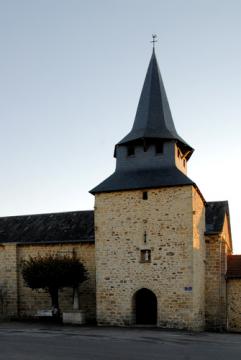 Saint-Genest-sur-Roselle : église romane 12è siècle